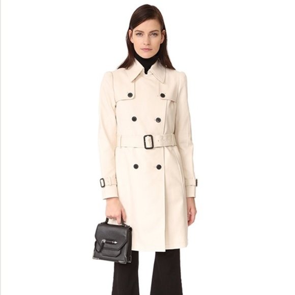 Club Monaco Jackets & Blazers - CLUB MONACO Beige Trench Coat